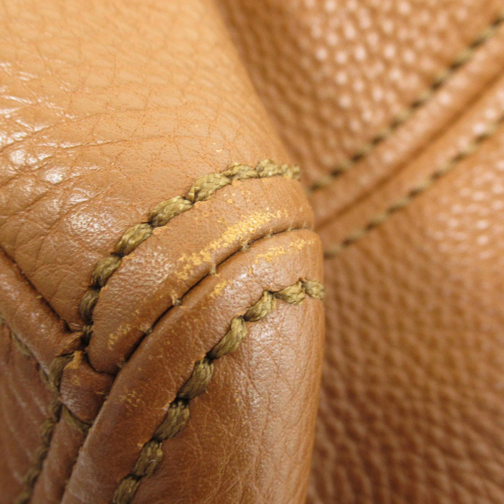 Miu Miu Vitello Daino handbag brown pebbled leather - Picture 9 of 10